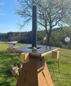 Grillsziget kerti sütő BBQ Flare grill