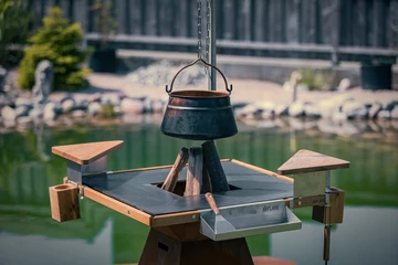 Grillsziget kerti sütő BBQ Flare grill