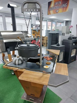 Grillsziget kerti sütő BBQ Flare grill