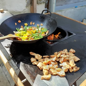 Grillsziget kerti sütő BBQ Flare grill