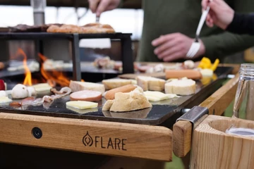 Grillsziget kerti sütő BBQ Flare grill