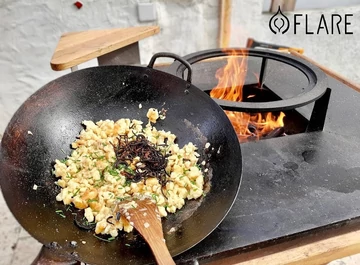 Grillsziget kerti sütő BBQ Flare grill