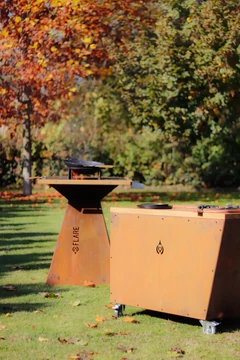 Grillsziget kerti sütő BBQ Flare grill