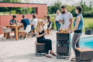 Höfats Cube bambusz ülőlap