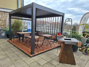 Grillsziget kerti sütő BBQ Flare grill