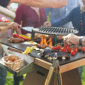 Grillsziget kerti sütő BBQ Flare grill