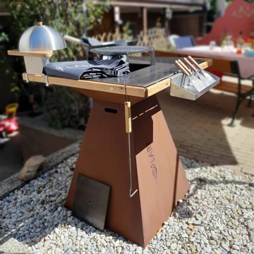 Grillsziget kerti sütő BBQ Flare grill