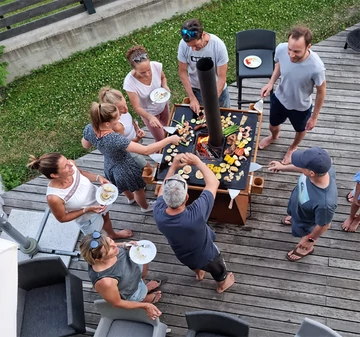 Grillsziget kerti sütő BBQ Flare grill
