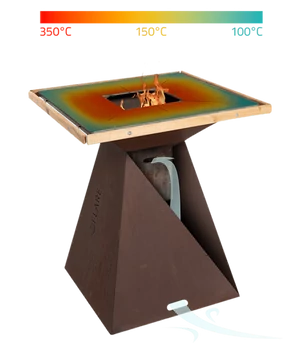 Grillsziget kerti sütő BBQ Flare grill