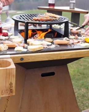 Grillsziget kerti sütő BBQ Flare grill